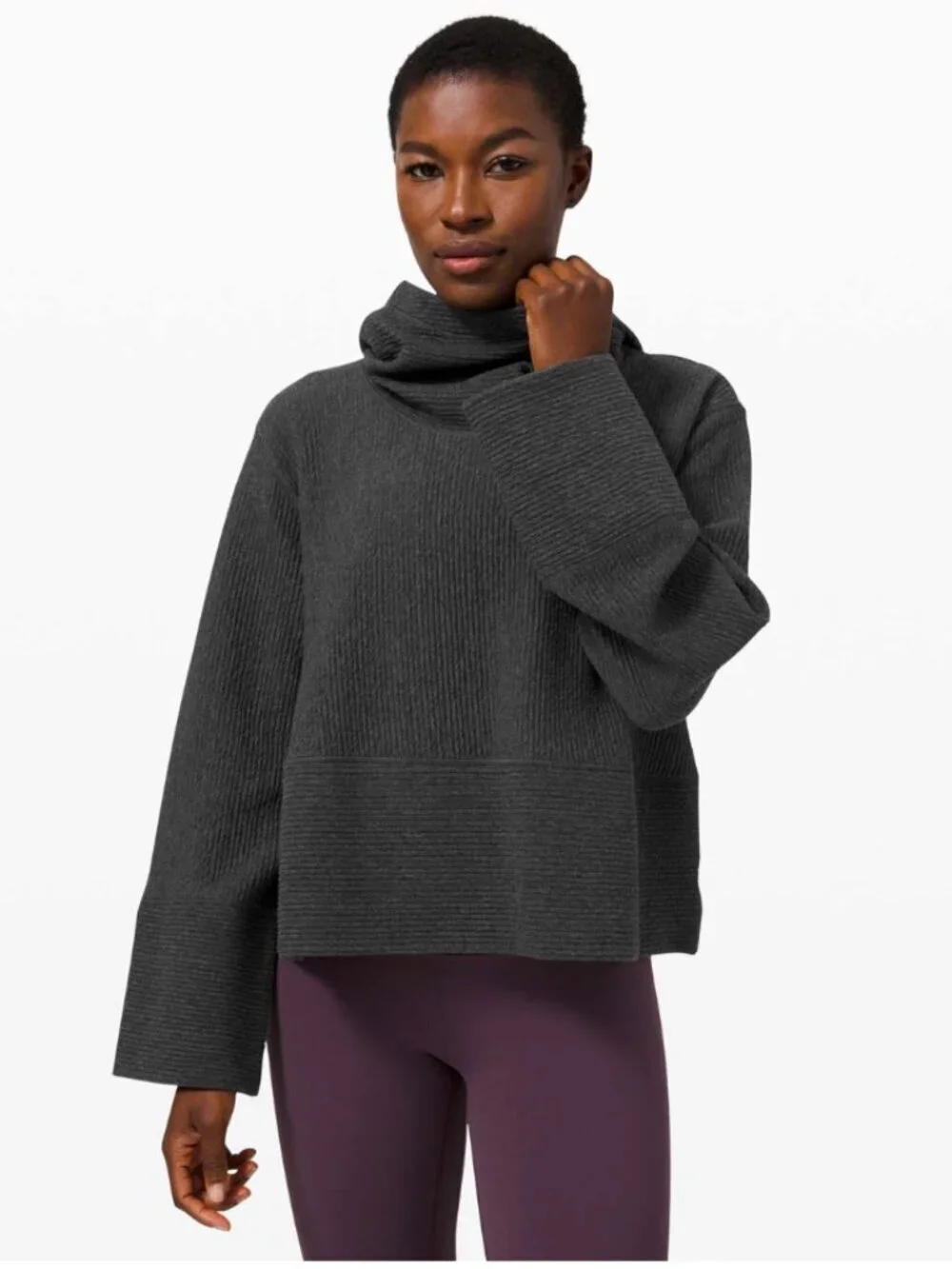 Lululemon Retreat Yourself Hoodie Heathered Graphite Grey / Graphite Grey
